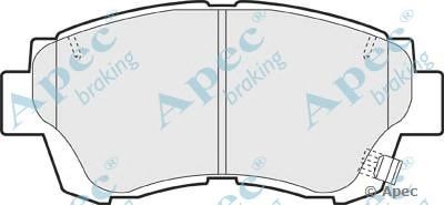 APEC BRAKING pad785 -  Комплект тормозных колодок, дисковый тормоз